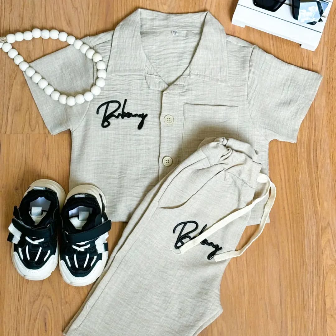 ست تیشرت شلوارک لنین